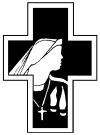Cross with nun in center